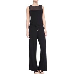 La Blanca Mesh Sexy Swimsuit Cover Up Jumpsuit